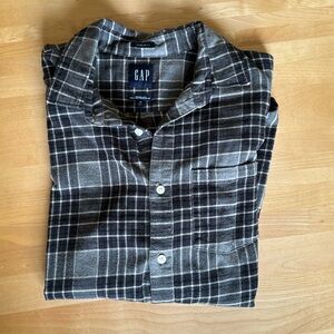 Gap Men’s Grey Flannel Shirt